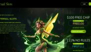 Eternal Slots Casino Home Page