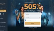 Limitless Casino Home page